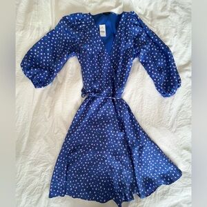 Ann Taylor Floral Wrap Dress-Size 00